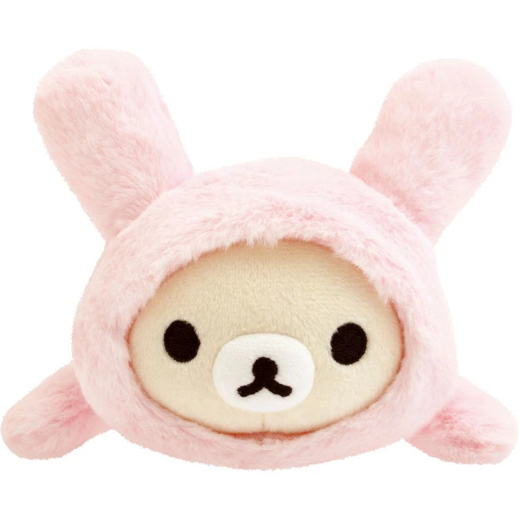 San-X Korilakkuma Pink Usagi Plush Pencil Case Pouch Korilakkuma Ippai theme from San-X Japan