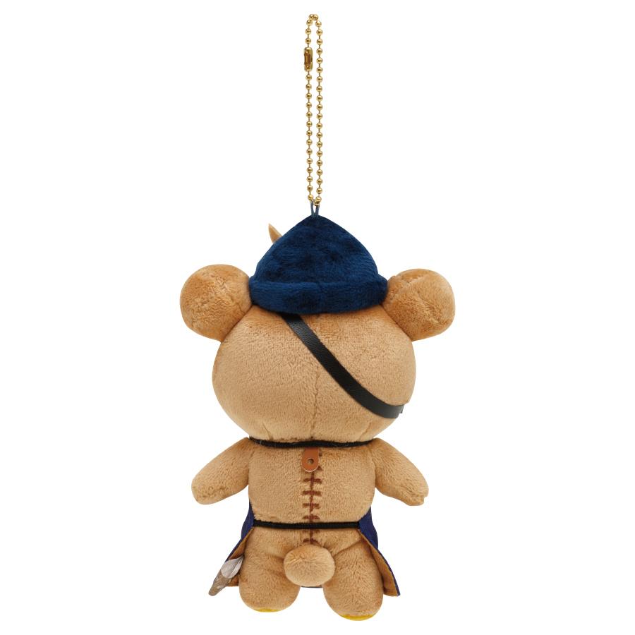 San-X Rilakkuma Shop manager Riramune Plush Keychain Limited edition from San-X Japan