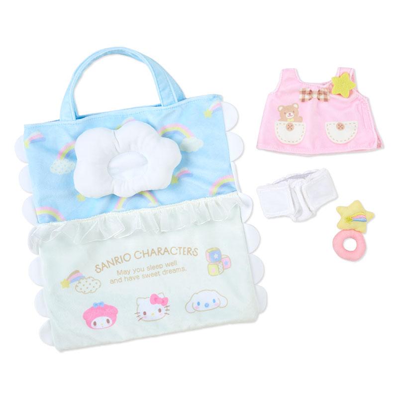 Sanrio Sleep bag and costume for Baby Taking Care Doll Plush Direct from Japan