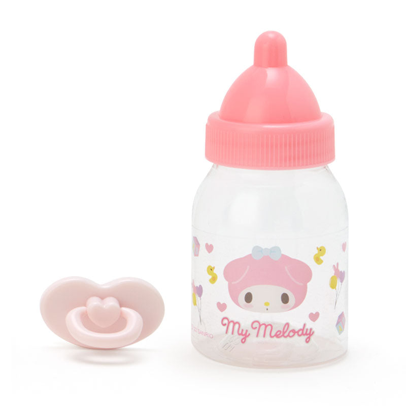 Sanrio Plush set My Melody Baby Taking care doll plush, Swaddle cloth, Baby Bottle and Pacifier Sanrio Japan