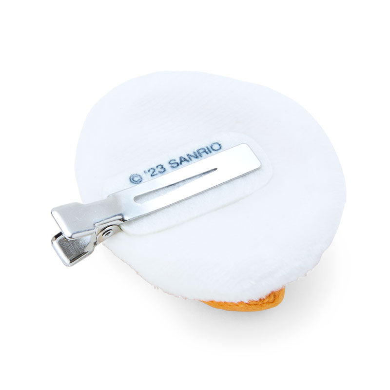 Sanrio Gudetama Plush Hair Clip from 10th Anniversary Gudetama Land Special Edition Sanrio Direct from Japan