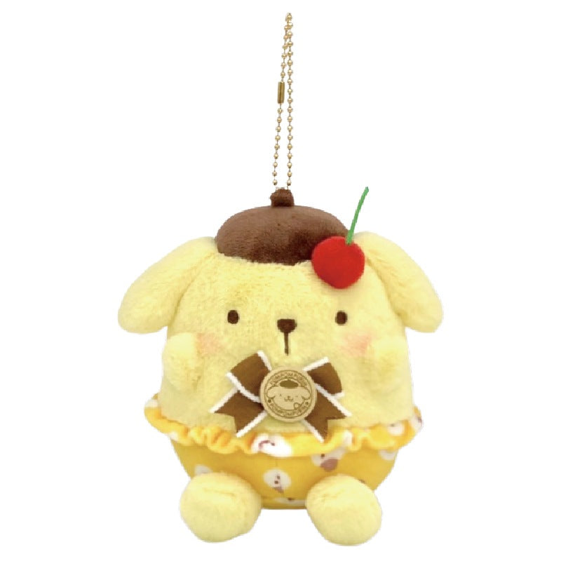 Sanrio Pom Pom Purin Plush Keychain Muffin Panchu theme from Sanrio Japan