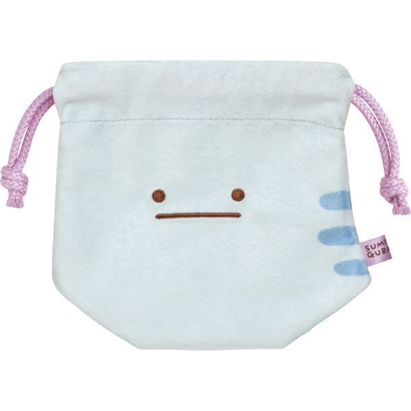 San-X Sumikko gurashi Tsuchinoko Drawstring Bag Fushigi na Otomodachi - Mysterious Friends theme from San-X Japan