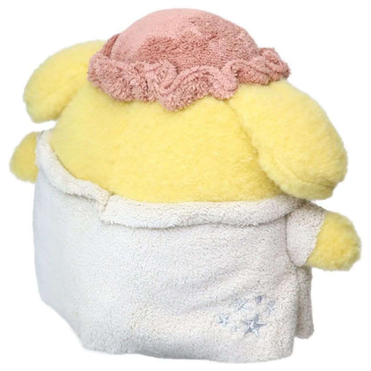 Sanrio Plush Pom Pom Purin from 'Ouchi-de Pajamas!' theme Height 19cm approx Sanrio Japan