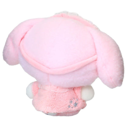 Sanrio Plush My Melody from 'Ouchi-de Pajamas!' theme Height 18.5cm approx Sanrio Japan