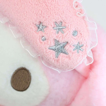 Sanrio Plush My Melody from 'Ouchi-de Pajamas!' theme Height 18.5cm approx Sanrio Japan