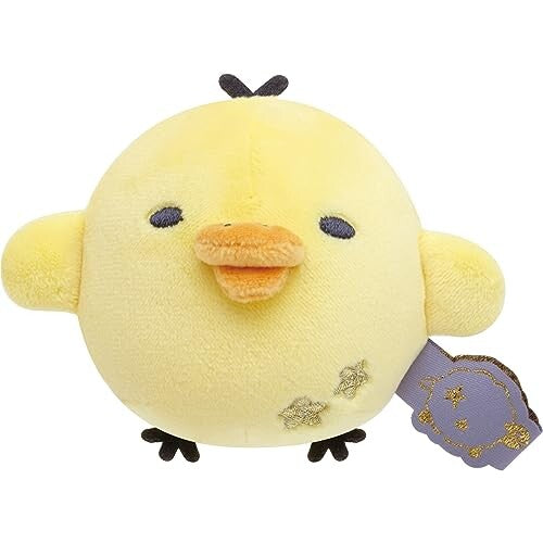 San-X Rilakkuma Kiiroitori mini plush from 'Relax with Rilakkuma at Night' theme San-X Japan
