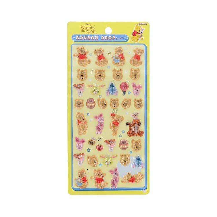 Bonbon Drop Sticker Winnie the Pooh 3D Epoxy Resin Sticker