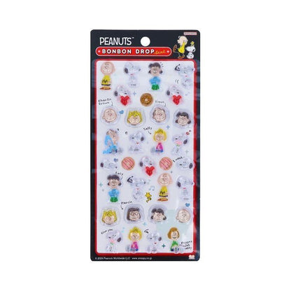 Bonbon Drop Sticker Peanuts Snoopy A 3D Epoxy Resin Sticker