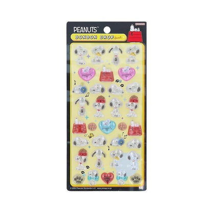 Bonbon Drop Sticker Peanuts Snoopy B 3D Epoxy Resin Sticker