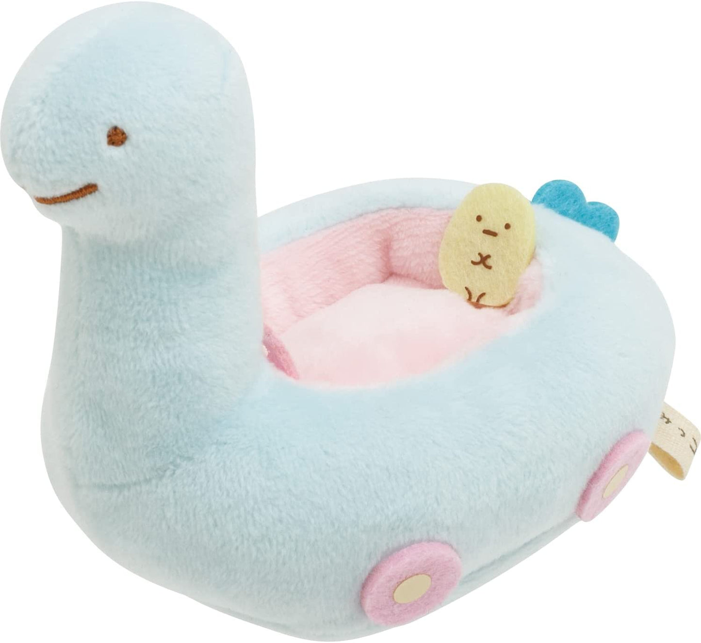 San-X Sumikko gurashi Tokage's Mother Plush Pull Back Toy Car Sumikkomono Theme from San-X Japan