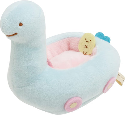 San-X Sumikko gurashi Tokage's Mother Plush Pull Back Toy Car Sumikkomono Theme from San-X Japan