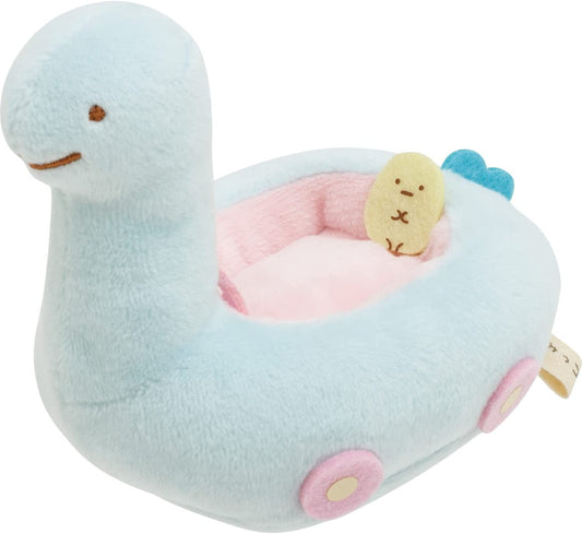 San-X Sumikko gurashi Tokage's Mother Plush Pull Back Toy Car Sumikkomono Theme from San-X Japan