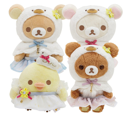 San-X Rilakkuma Plush from 'Swan & Gold flowers' theme San-X Japan
