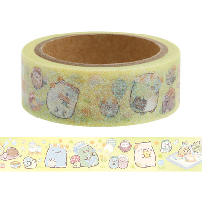 San-X Sumikko gurashi Picnic Washi Tape 15mm x 5M San-X Japan
