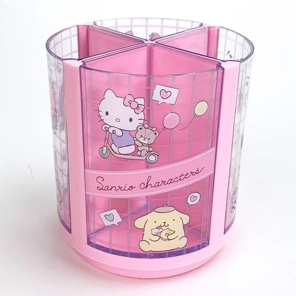 Sanrio Characters Rotating Pen Organizer Desktop Pen stand from Sanrio Japan