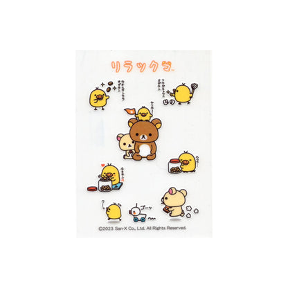 San-X Rilakkuma Transfer Sticker 'irodo' for fabric and leather material San-X Japan