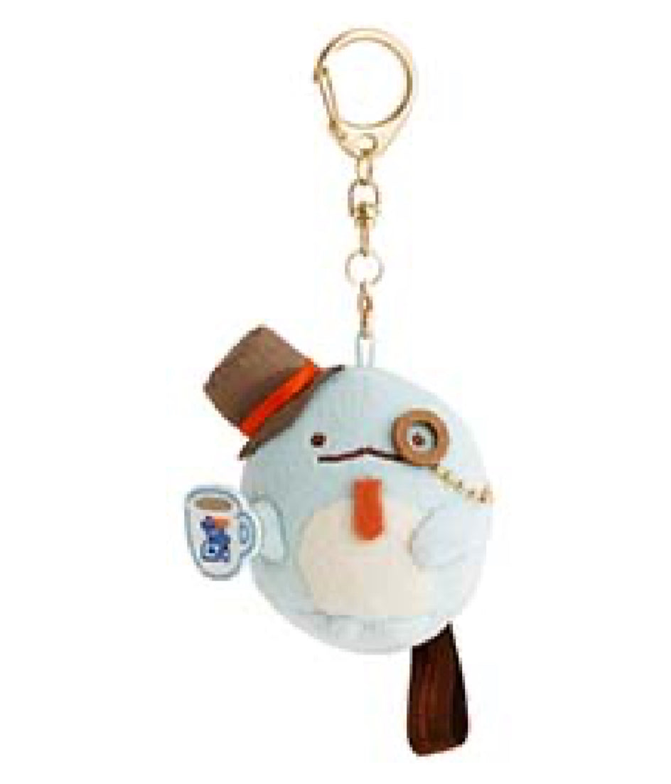 San-X Sumikko gurashi Tokage Plush Keychain Collaborated with Komeda Coffee Shop from San-X