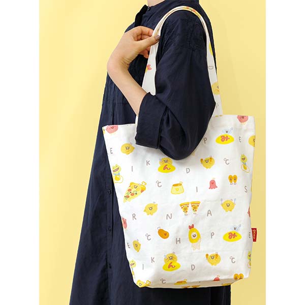 San-X Chickip Dancers Tote Bag from 'Nori Nori Chickp Restaurant' theme San-X Japan