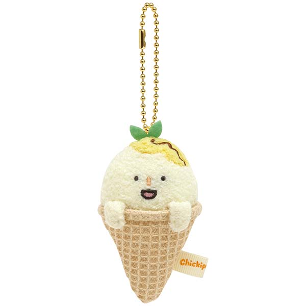 San-X Chickip Dancers Tenori Plush Keychain Set of 6! from 'Nori Nori Chickp Restaurant' theme San-X Japan