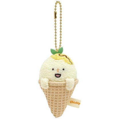 San-X Chickip Dancers Tenori Plush Keychain Set of 6! from 'Nori Nori Chickp Restaurant' theme San-X Japan