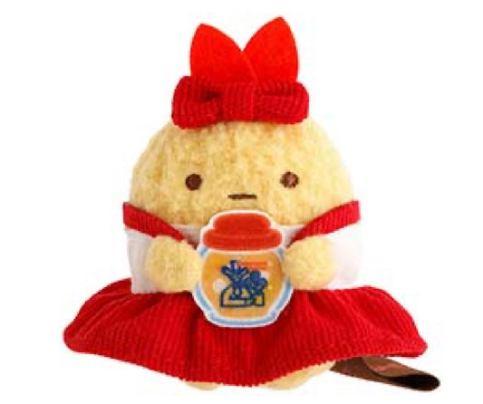 San-X Sumikko gurashi Ebifurai no shippo Tenori Plush Collaborated with Komeda Coffee Shop from San-X