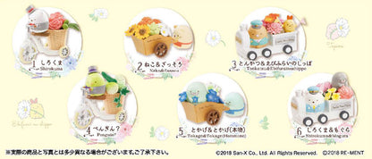 Sumikko gurashi Rement dolls 'Sumikko gurashi Flower Delivery' Complete set (set of 6) San-X Rement Japan