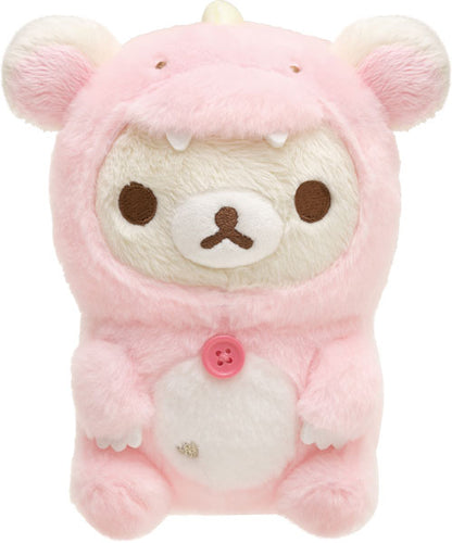 San-X Rilakkuma Korilakkuma Plush Rilakkuma Playing Dinosaur theme from San-X Japan