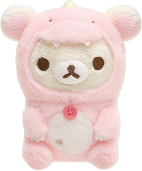 San-X Rilakkuma Korilakkuma Plush Rilakkuma Playing Dinosaur theme from San-X Japan