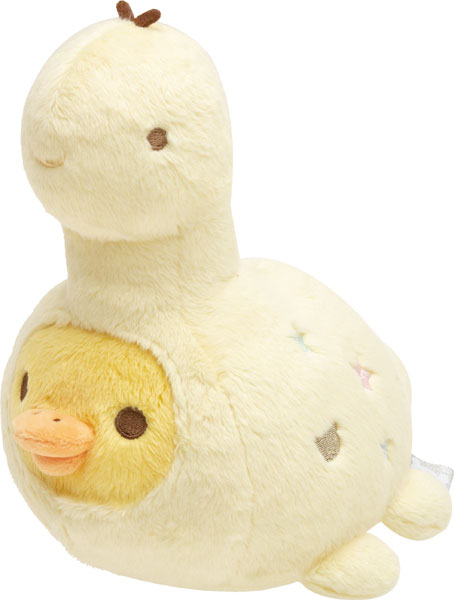 San-X Rilakkuma Kiiroitori Plush Rilakkuma Playing Dinosaur theme from San-X Japan