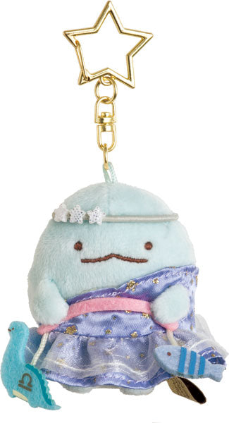Sumikko gurashi Tokage Libra Plush Keychain Zodiac theme from San-X Japan