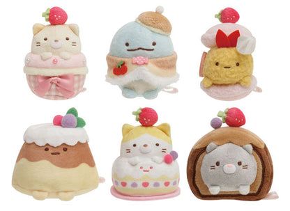 Sumikko gurashi Tenori Plush Neko's Siblings and the Sweets Shop from San-X Japan