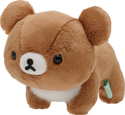 San-X Chairoi koguma Posing Plush comes with Sugomori (Winter) Cozy Clothes from San-X Japan