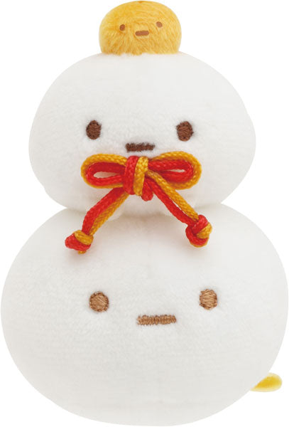 San-X Sumikko gurashi New Year Okazari Mini Plush Tapioca (Mochi) San-X Japan