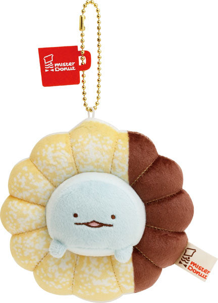 San-X Sumikko gurashi Plush Keychain Tokage mister donut from San-X Japan