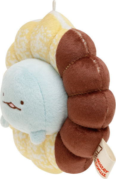 San-X Sumikko gurashi Plush Keychain Tokage mister donut from San-X Japan