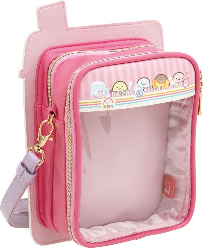 San-X Sumikko gurashi Shoulder/ Cross body bag comes with a Tenori Plush Wakuwaku Tapioca Convenience Store from San-X Japan
