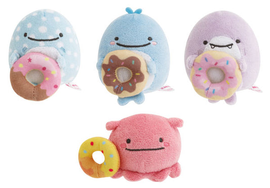 【In stock/ Early April, 2026】San-X Jinbesan Tenori Plush JInbesan & Donut Island theme from San-X Japan