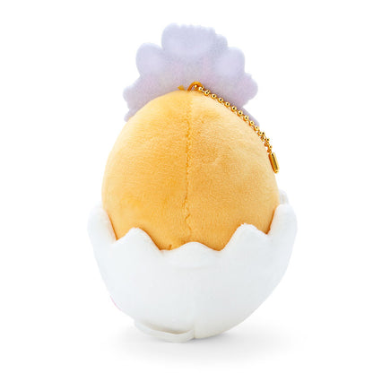 Sanrio Gudetama Plush Keychain (sitting style) from 10th Anniversary Gudetama Land Special Edition Sanrio Direct from Japan