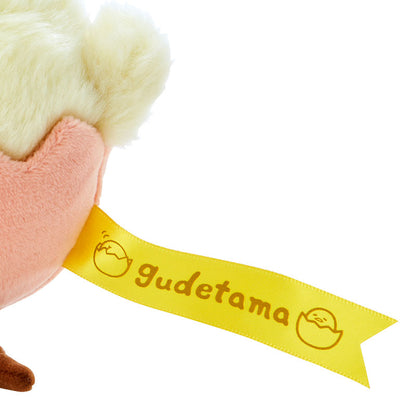 Sanrio Gudetama Shakipiyo Plush Keychain from 10th Anniversary Gudetama Land Special Edition Sanrio Direct from Japan