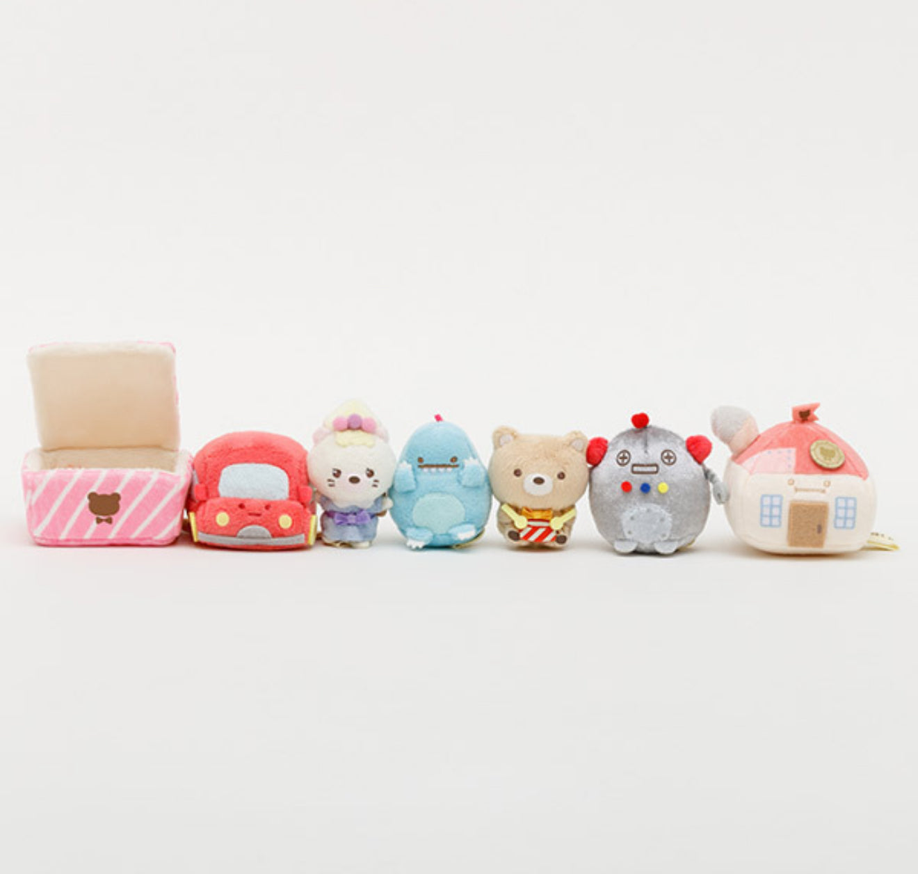 Sumikko gurashi Tenori Plush Set Limited Edition The Movie The Mysterious Child of the Tsugihagi Factory from San-X Japan