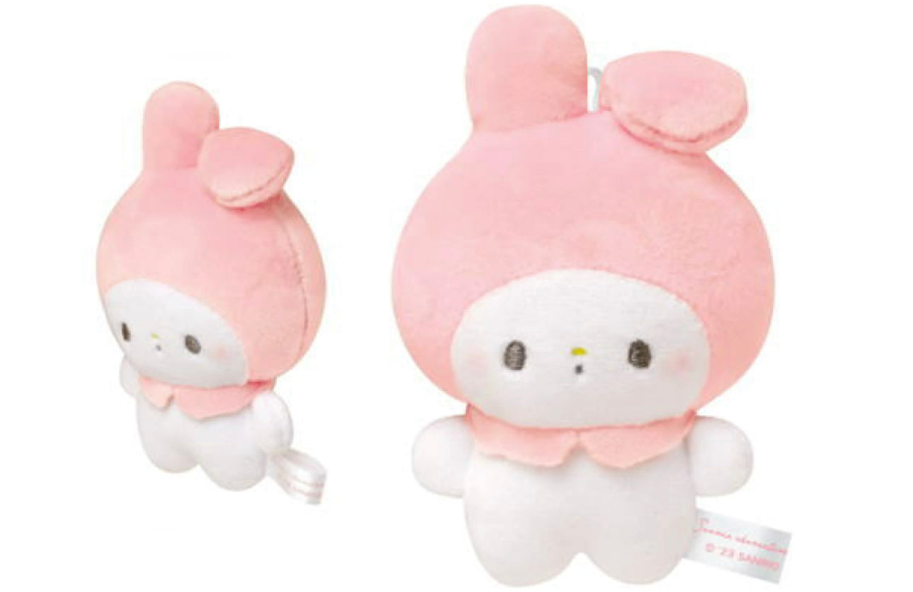 Sanrio x Mochi Mochi Panda Plush Keychain Hello Kitty, Kuromi, My Melody, Cinnamoroll, Pochacco, Hangyodon Sanrio Cinnamonroll Japan