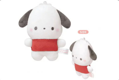 Sanrio x Mochi Mochi Panda Plush Keychain Hello Kitty, Kuromi, My Melody, Cinnamoroll, Pochacco, Hangyodon Sanrio Cinnamonroll Japan