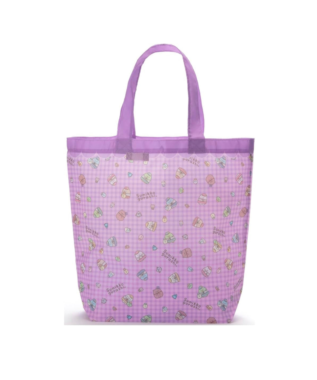 Sumikko gurashi Kuma Factory Manager Foldable Bag Eco Bag Keychain from Sumikko Movie 'Tsugihagi Koujou no Fushigina-ko' Theme San-X Japan
