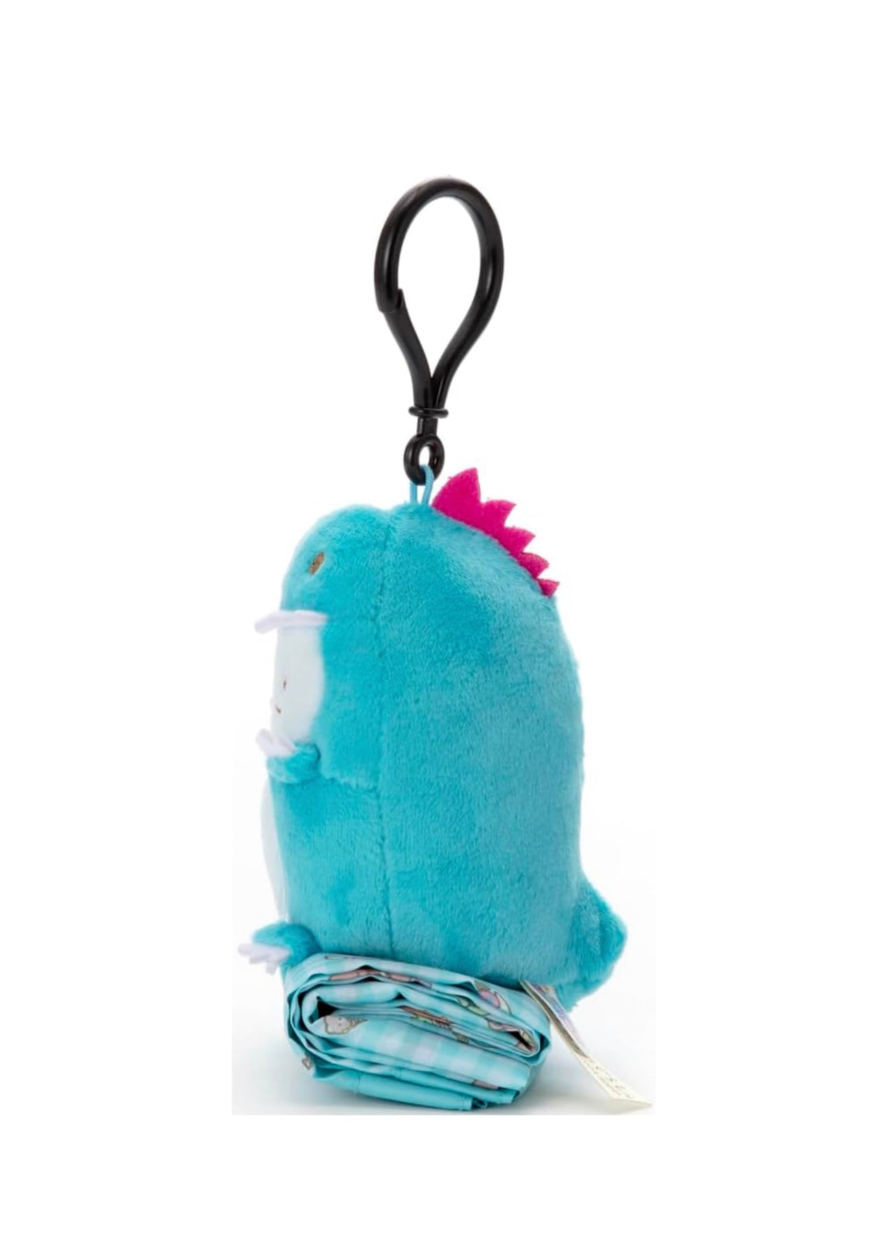 Sumikko gurashi Tokage Foldable Bag Eco Bag Keychain from Sumikko Movie 'Tsugihagi Koujou no Fushigina-ko' Theme San-X Japan