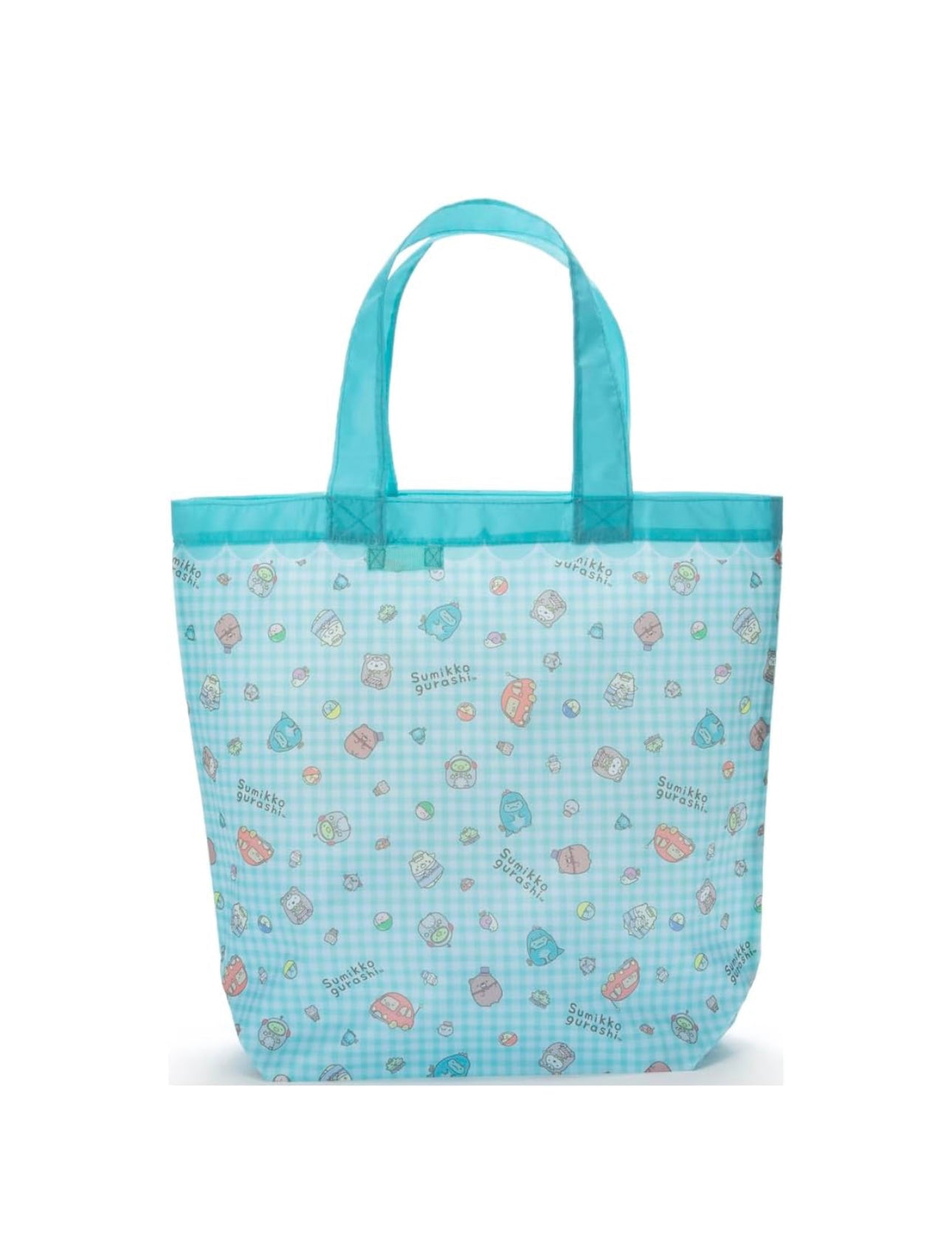 Sumikko gurashi Tokage Foldable Bag Eco Bag Keychain from Sumikko Movie 'Tsugihagi Koujou no Fushigina-ko' Theme San-X Japan