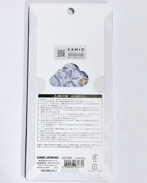 Fuamii Jewel Petit Drop Sticker 3D Epoxy Resin Sticker from Kamio Japan