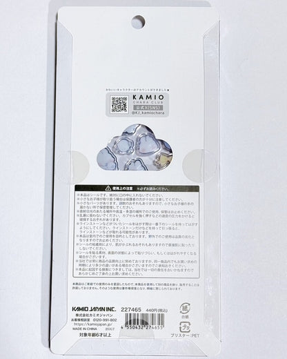 Fuamii Jewel Petit Drop Sticker 3D Epoxy Resin Sticker from Kamio Japan