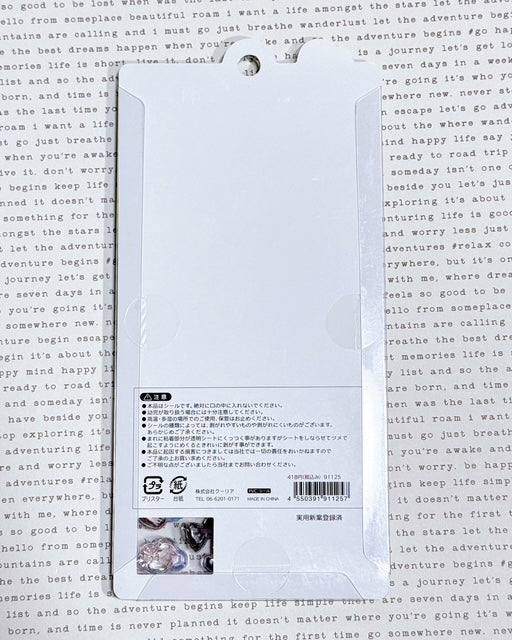 Bonbon Drop Sticker Shirokuro Bonbon (White & Black) 3D Epoxy Resin Sticker