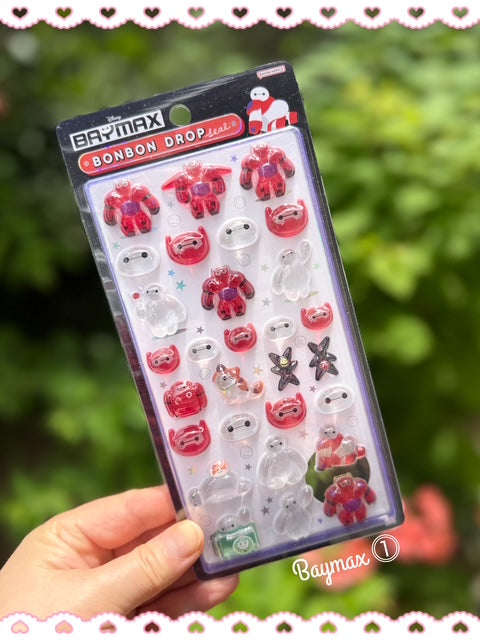 Bonbon Drop Sticker Baymax B 3D Epoxy Resin Sticker